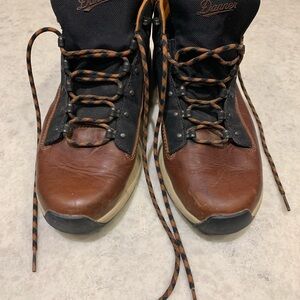 Danner Men's Brown and Black Leather Boots